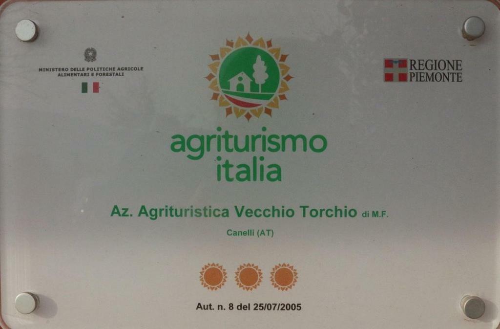 Agriturismo Vecchio Torchio Канелли Экстерьер фото